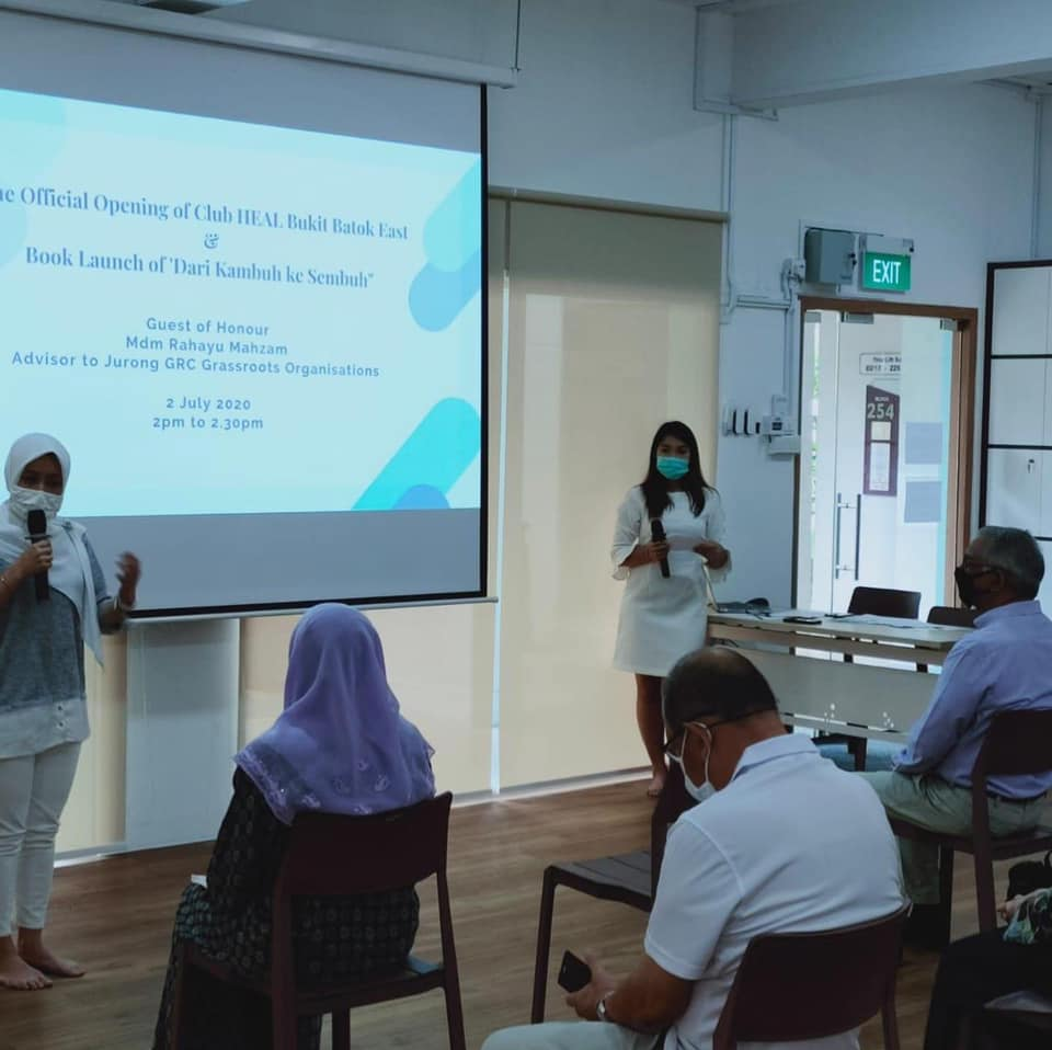 Official Opening of Club HEAL @ Bukit Batok East and Book Launch of ‘Dari Kambuh ke Sembuh’  
